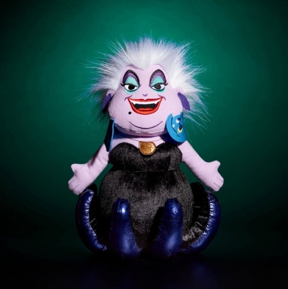 Just Play Disney Villains Collection: Ursula Collectible Stuffed Animal, NIB - Picture 5 of 6